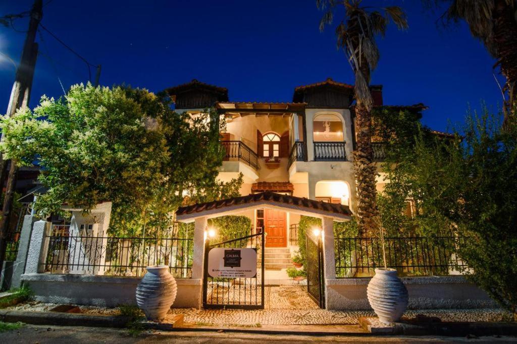 Calma Luxury Apartments #3 Sozopoli In Halkidiki Exterior photo
